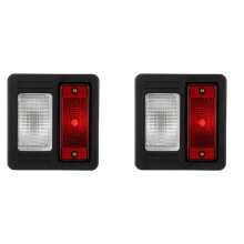 2X 6670284 Engineering Vehicle LED Tail Light Assembly Turn Signal Reverse Lamp for Skid Steer 751 753 763 773