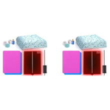 2X Resin Heating Mat-Quick Dry Resin Curing Machine with Timer Funtion and Thermal Insulation Cover, US Plug
