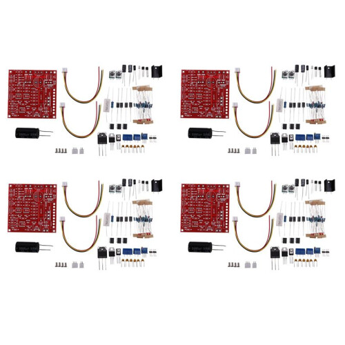 4X 0-30V 2mA-3A Adjustable  Regulated Power Supply DIY Kit Short with Protection