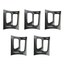 5X Car Shifter Panel Trim Frame for 2016 2017 2018 2019 2020 2021 Charger Central Control Gear Interior Stickers