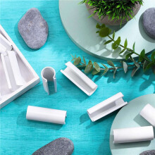 64 Piece Snap Clamp for PVC Pipe Greenhouses,Row Covers,Pool Cover Clips,Shelters,Bird Protection(for 1/2 Inch PVC Pipe)