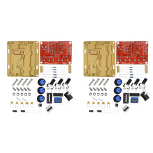 2X XR2206 Hochpräziser Signalgenerator DIY Kit Sinus Dreieck Rechteckwellen 1Hz 1MHz Frequenzbereich Einstellbare Frequenz
