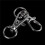 100pcs Metal Clasp Swivel Trigger Clips Snap Hooks Key Ring Bags DIY  Silver 7