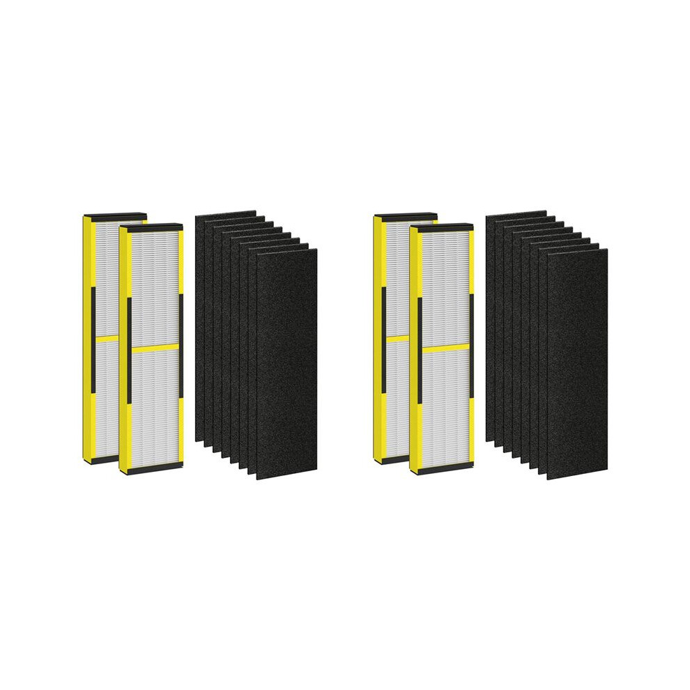 Flt4825 Replacement Filter For Germ Guardian Air Purifier, For Ac4825 Ac4850, 4 True Hepa + 16 Carbon Filters 6032587031560