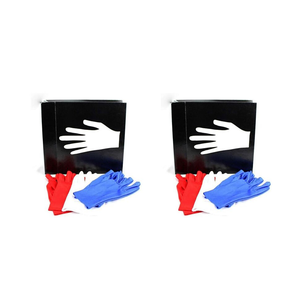 Semoic 2 Set Gloves Color Be Changed Magic Tricks Stage Magic Trick Pocket Version Gimmick For Magician Professional