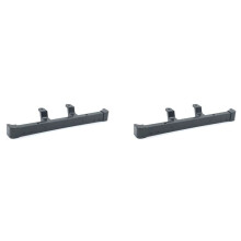 2X Metal Front Bumper for MN D90 D91 D96 MN98 MN99S MN45 1/16 RC Car Upgrade Parts Accessories,1
