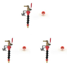 3X Dust Remover Water Sprayer Nozzle for Angle Grinder, New Water Filling Device Sprinkler Nozzle