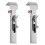 2X Fast Press Drawer Clamp, Panel Adjustable Telescopic Woodworking Special Installation Panel Auxiliary Fixed Clamp 1