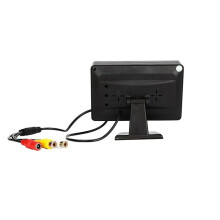 3X 9V-24V 4.3 Inch Car Rearview Monitor Kit TFT LCD Rear View Camera Reversing Parking System Monitor Without Camera