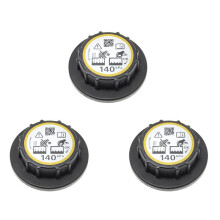 3X Tapa del Tanque de ExpansióN del Refrigerante del Motor Tapa de la Caldera de RefrigeracióN para  S-Type XF XF XE XJ XFR XFR C2P17700