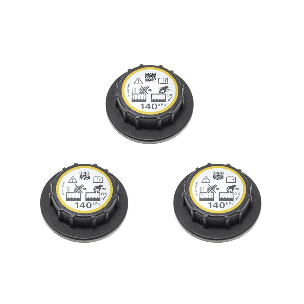 3X Engine Coolant Expansion Tank Cap Cooling Kettle Cap For S-Type Xf Xf Xe Xj Xfr Xfr C2p17700 6032356095878