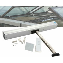 24V Electric Chain Window Opener with Remote Control, Adjustable 300800mm Stroke for Skylights and Roof Vents