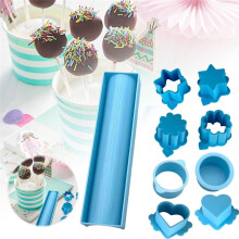 1 Set Ronde Cakevormen met Tray, Eenvoudige Cake Cirkel Maker voor Perfecte Traktaties, Taartsnijder, Taartset, Bakvormen