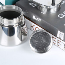 304 Stainless Steel Mocka Moka Pot Single Tube 50ml Food Nonslip Thickened Strainer