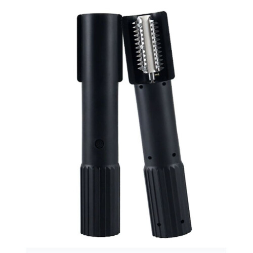 USB Rechargeable Electric Fish Scraper Waterproof Fish Scale Remover Fish Scale Cleaner Fish Scale Knife Grey 2