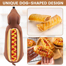 3X Plateau pour Teckel Plateau pour Collations pour Teckel Support pour Hot-Dogs Convient pour la Décoration de Restaurant à Domicile
