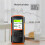 3X Formaldehyde Detector Luchtkwaliteitsmonitor PM 2.5 Draagbare Display Luchtvervuilingsmeter -Stoftester voor Thuisauto 2