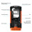 3X Formaldehyde Detector Luchtkwaliteitsmonitor PM 2.5 Draagbare Display Luchtvervuilingsmeter -Stoftester voor Thuisauto 3