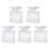 Queen Bee Catcher Clips 5pcs Transparent Plastic Beekeeping Queen Clip Set Reusable Tool 1