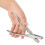 V Shape Pig Ear Tag Pliers with Precise Alignment, Compact Livestock Tagging Tool for Farm Use 1