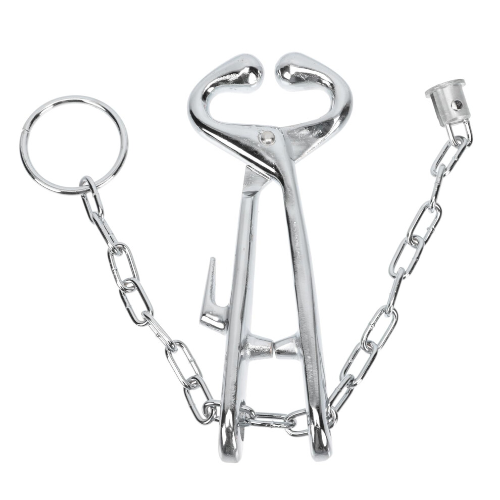 Cattle Nose Pliers For Weaning Rings, Durable Carbon Steel Bull Nose Plier With Precise Clamping Grip 9092120972856