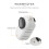Camera Case for  GO 3S Cooling Silicone Case Thumb Camera Lens Cover Protective Case Lanyard White 8