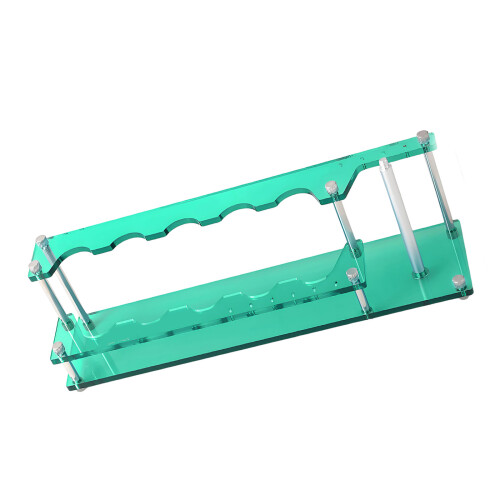 Support à outils de pêche à 10 trous, gain de place,-Vert