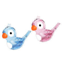 2lots Bird Water Whistles Funny Toy Kids Musical-Blau und Rosa