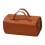 Expandable Travel Toiletry Bag With Multiple Section PVC-Khaki 1