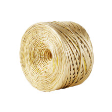 32.8 Yard Doek Breien Touw 100g Elke Metallic Kleur-Champagne
