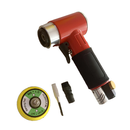 High Speed 2 Inch Pneumatic Buffer Perfect-Red Eccentric Machin