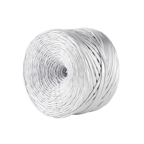 100g Each Metallic Color Weaving Strips For Blankets-Silver