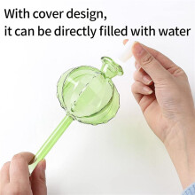 Globi per Irrigazione per Piante, Dispositivi per Irrigazione per Piante Soffiati da 6 Pezzi, Globi per Irrigazione Automatica Globi per Irrigazione