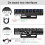 2PCS 8 Channel High Precision Electronic Infrared  Tracking Sensor Module Support Automatic Calibration B 3