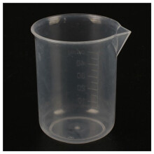 6 Pcs 50 Ml de Laboratoire en Plastique Eau Liquide Tasse à Mesurer Transparent