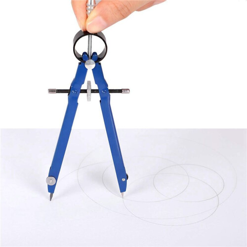 10X Professional Compass, Compass Geometry Set with Lock, Math and Precision Compass, Metal()