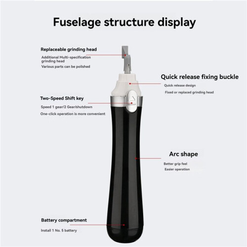 2X Model Electric Sander Grinding Pen  Reciprocating Polishing Sanding Machine Grinder/Drill Model  Tools 2