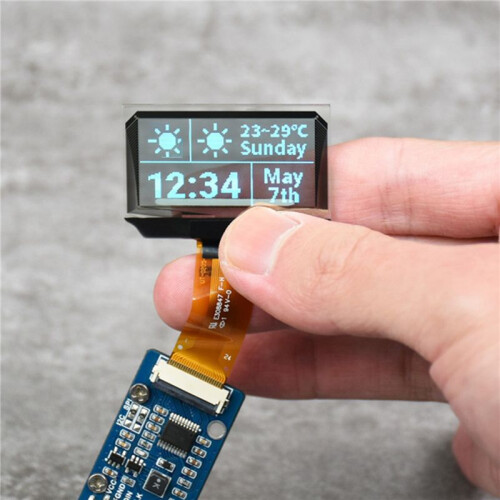 2 Set 1.51 Inch Transparent OLED  Display Module 128x64 SPI/I2C Interface 2