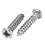 16 Pcs Electric Guitar Roller String Tree String Retainer - Silver 7