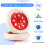 2 Pcs Wheel Shopping Service Cart Stool Caster Replacement 3