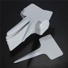 150pcs Plastic Plant T-Type Tags Markers Nursery Garden Decoration Tags for Plants Garden Decor Gardening Label