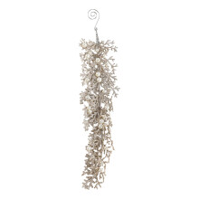 Garland Duilleog Péine Glitter Champagne le Péarlaí