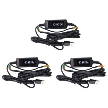 3X Ny USB Termostat LED Digital Control Temperatur Controller Termometer Termoregulator 5-24V 12V