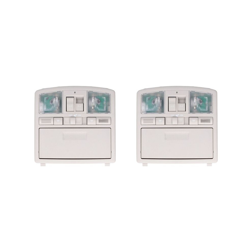 2X For 2009-2013 6 With Sunroof Overhead Console With Down Gs4c-69-970D-75 Gray/Light 6031866462682