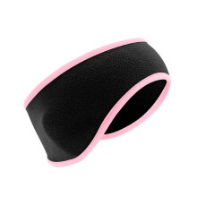 Fashion Winter Fleece Earband Stretchy Headband Ear Warmers Ponytail Headband, Warm Winter Accessory, Fits Outdoor Sports Protective Gear
