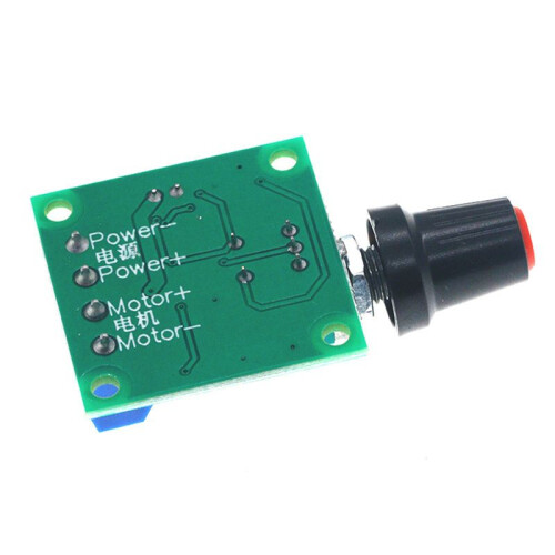 2X  1.8V 3V 5V 6V 12V 2A PWM Motor Speed Controller Low Voltage Motor Speed Controller PWM 0- Adjustable 2