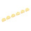 6Pcs Guitar String Retainer Guitar String Ties Bridge-sand 1