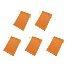 18x27cm zachte microvezel organizer tas voor-Oranje