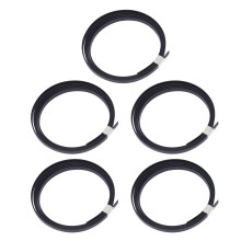 Bande de reliure de garniture de bord de guitare adaptée-Noir