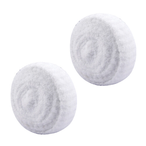 2Pcs Tubulous Bandage 2Meter Elastic Net Wound-White 3.8cmx2m